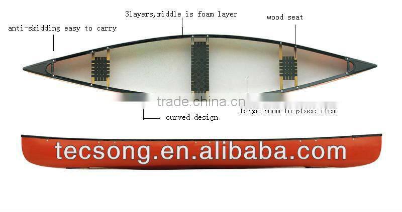 3 wood seat canoe,canoes fishing