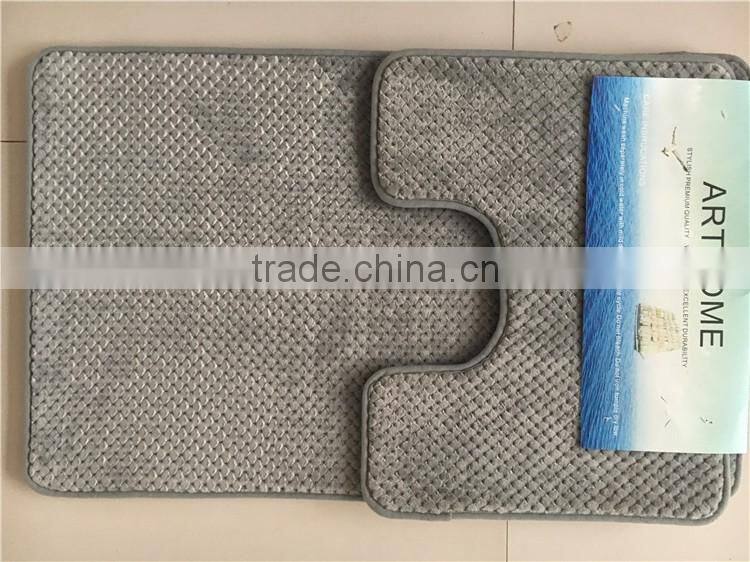 polyester USD4 bathroom mat sets