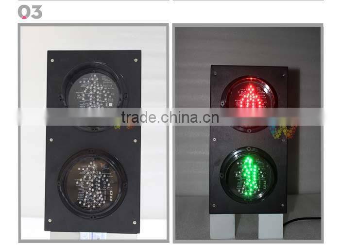 Factory price customized 125mm red color LED pedestrian traffic light led