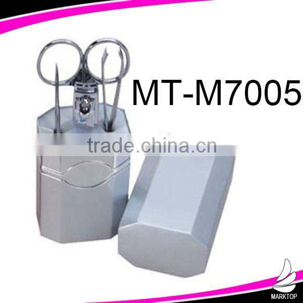 Mini egg / oval shape 4PCS electroplate manicure sets