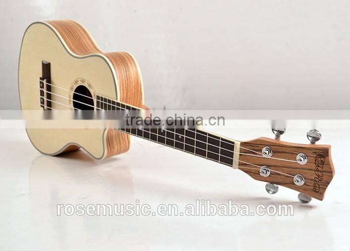 26 inch cutaway spruce+zebrawood ukulele(UK220-26C)