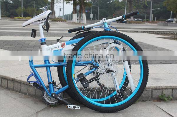 Trade assurance 21 speed Aluminum foldable bike/Bicycle/Aluminum frame bike