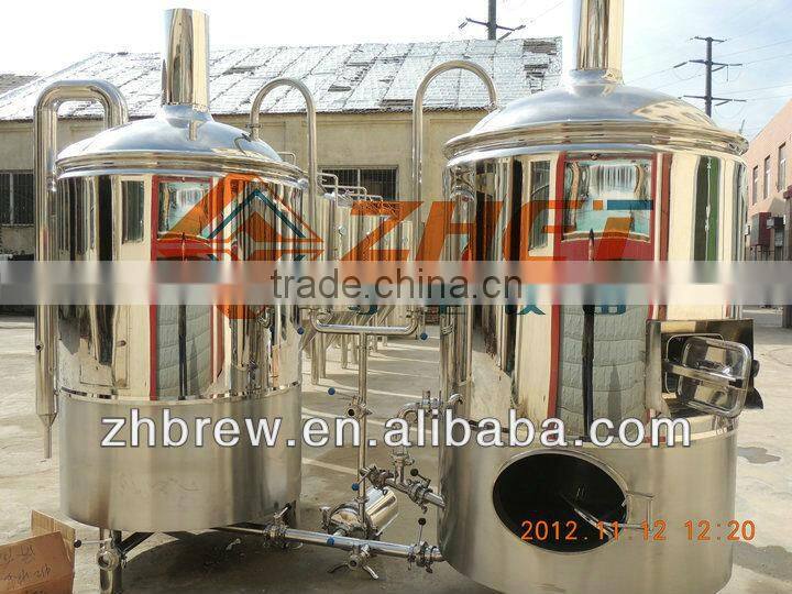 500L micro stainless steel brewery equipment CE