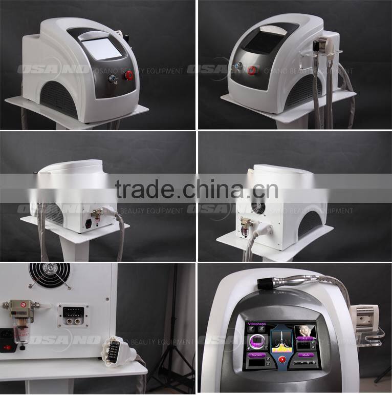 vacuum roller and 5M RF machine with motor roller anti cellulite,anti aging