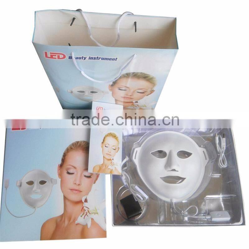 LED PDT photon LED skin rejuvenation facial beauty machine/PDT LED facial mask for acne therapy