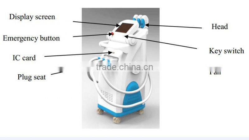 IPL+SHR SHR laser hair removal machine