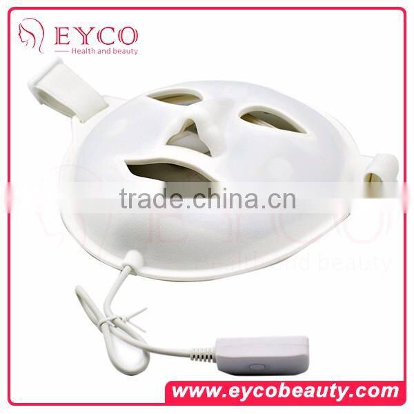 Latest 3 Colors LED Electronic Facial Heating Mask led photon light therapy