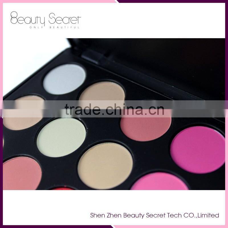 Private label 26 colors cosmetics palette of blusher for girls