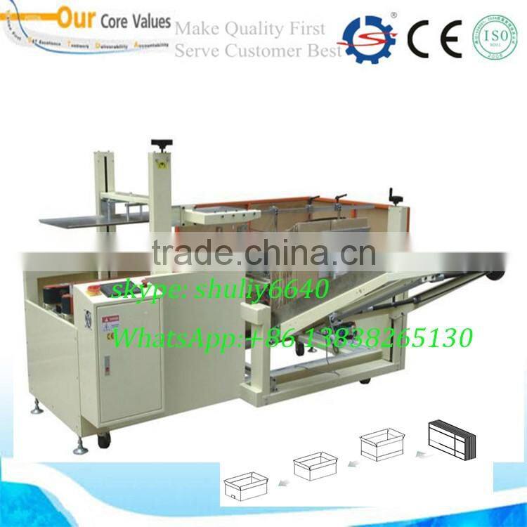 high efficiency and professional carton box unpacking machine