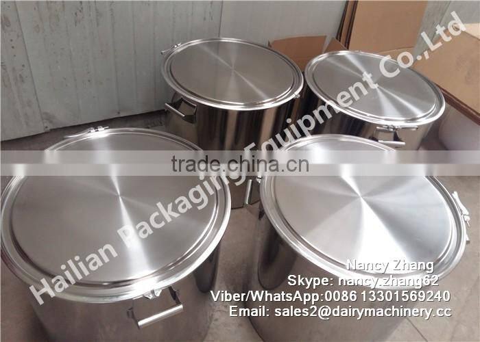 Food Factory , Large Stainless Steel Food Bucket with 170litre