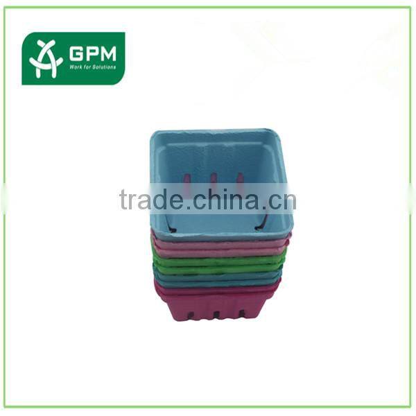 Hot selling factory directly wholesale molded paper apple tray