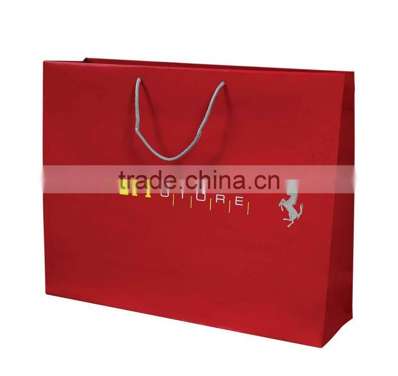 salable and fashionable paper wine packaging bag in 2012