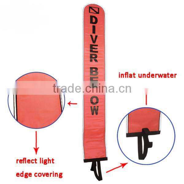 SCUBA diving plastic float tube