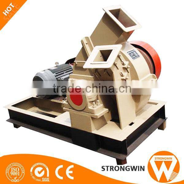 shaving or small size wood log chipping machine for animal bed