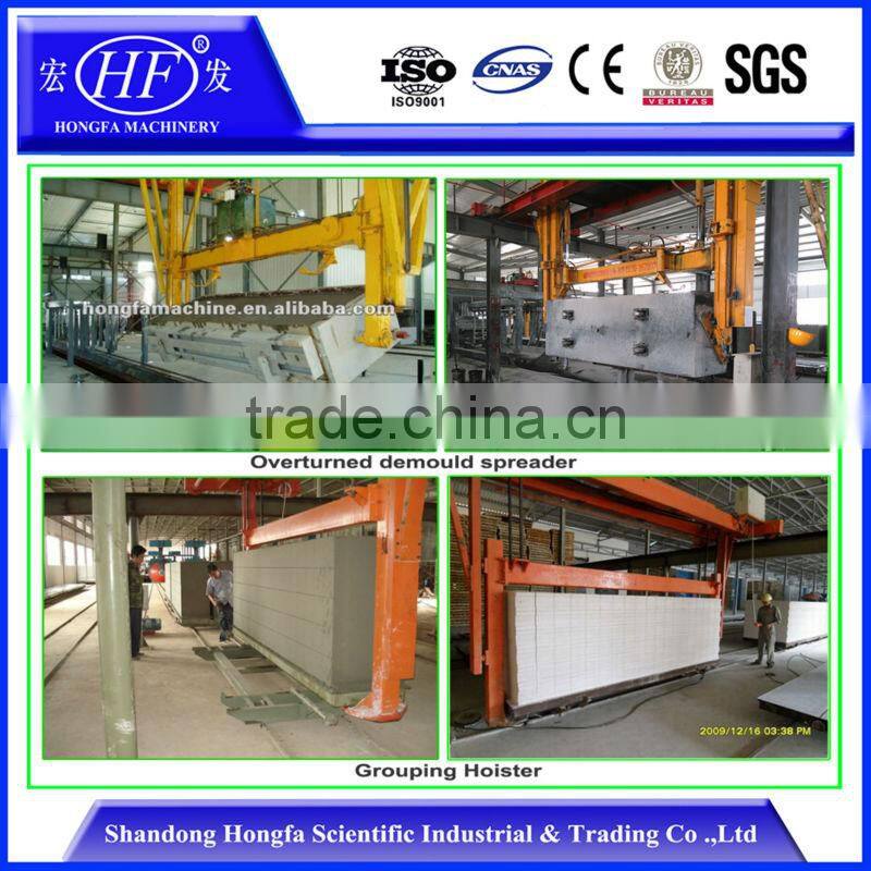 Germany Ytong technology light weight AAC block machine , High quality AAC block cutting machine , automatic AAC brick plant