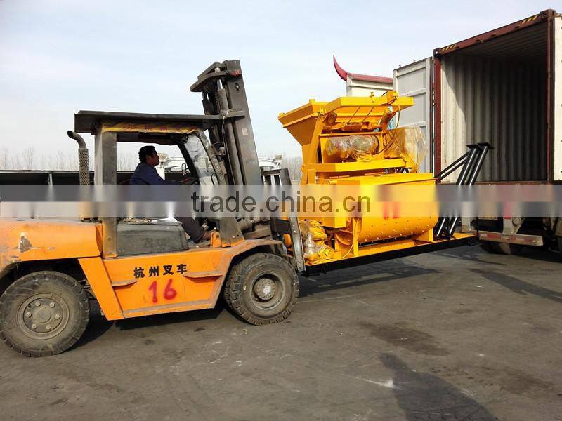 concrete pan mixer machine