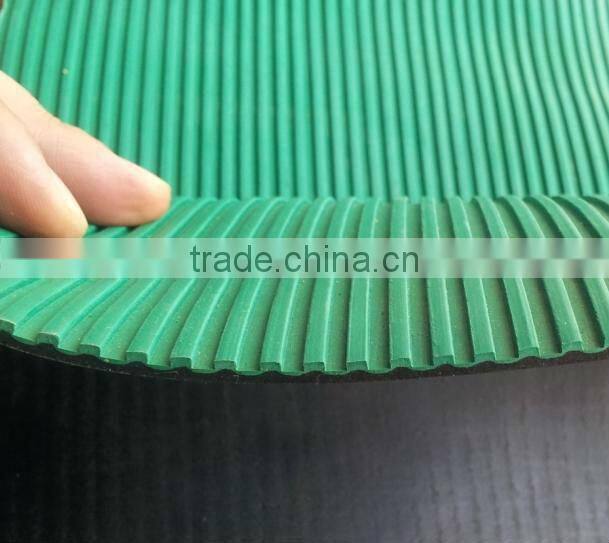 green anti slip rubber floor