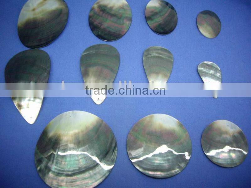 black lipped mother of pearl (MOP) shell rings