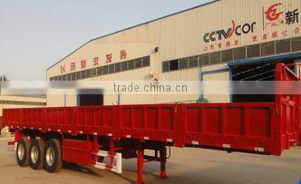 40FT Flated Cargo Semi-Trailer with 40T 3 Axles For Sale