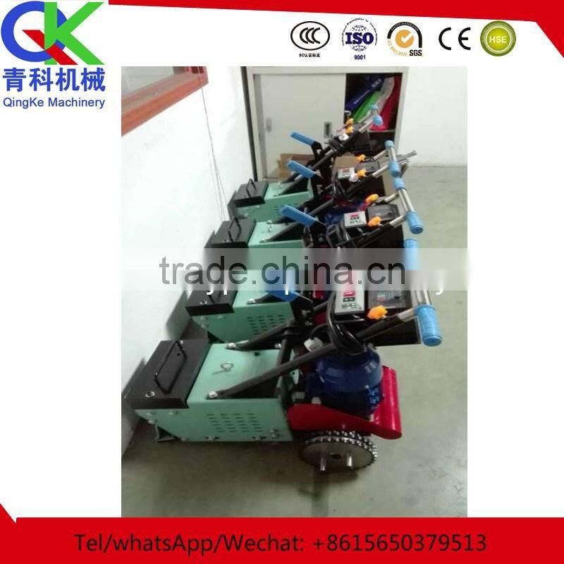 hand push plastic runway renovate machine
