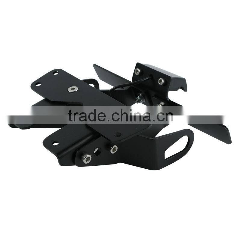 Motorcycle A Set License Plate Bracket For KAWASAKI Z 1000 2007-2009 2008 NEW