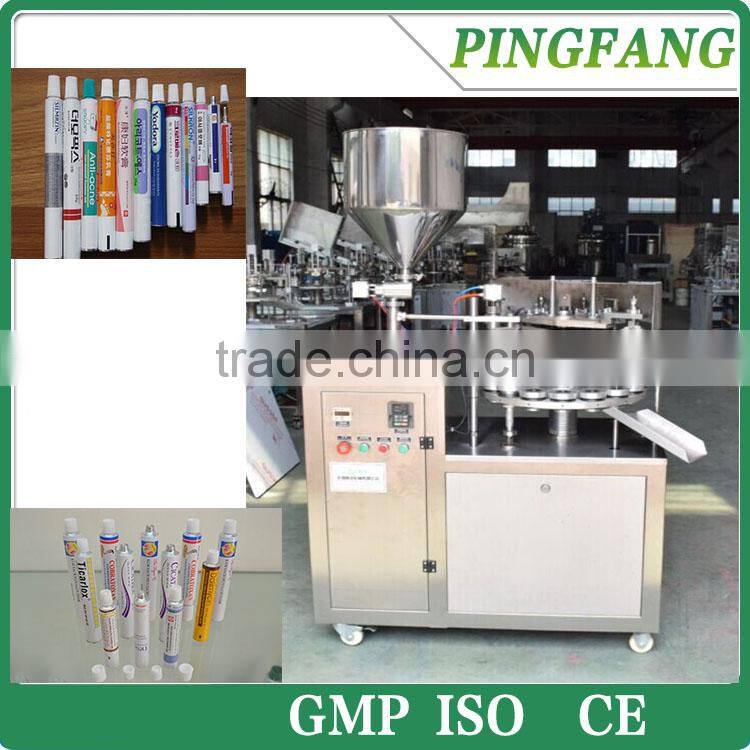 KPLG-40 Semi automatic Aluminum Tube making Filling & Sealing Machine