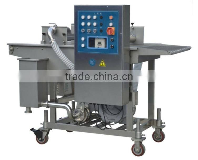 Automatic Meat patty Meat Pie Forming and Coating Processing Line
