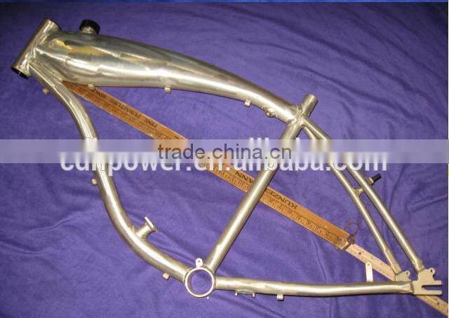 Aluminum bicycle frame/bike frame with built in gas tank/Motorized Bike Frame with gas tank/motorized bicycle frame