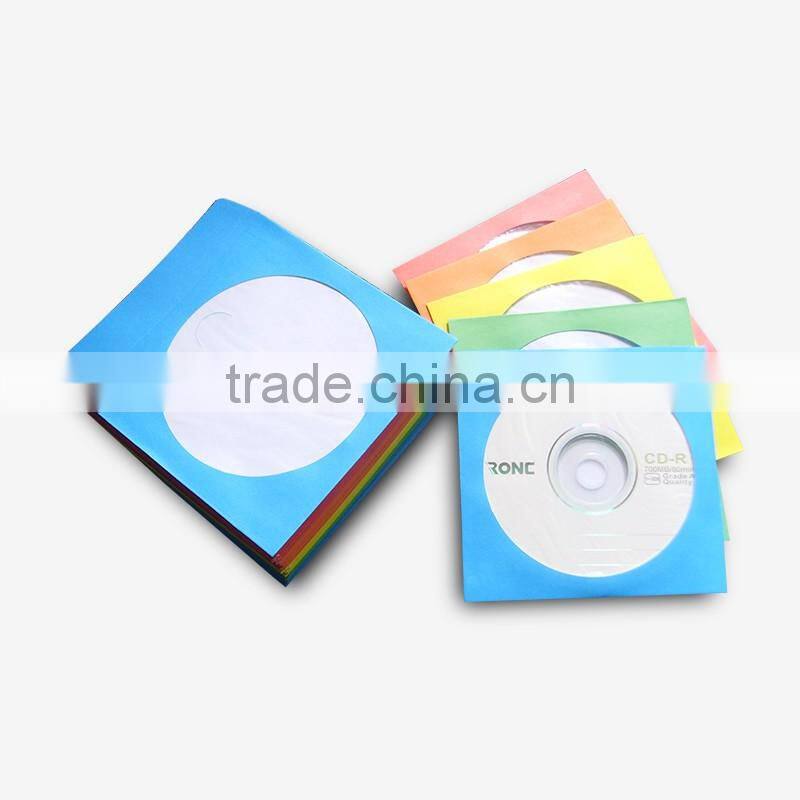 Colorful paper cd sleeve