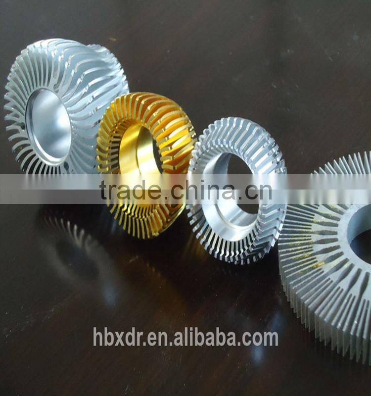 Anodized CNC custom aluminium hot sink