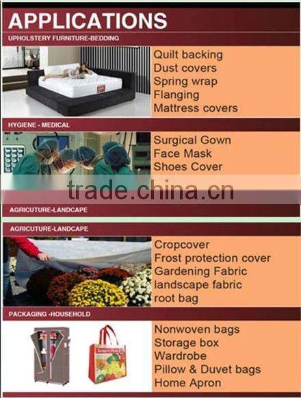 SMS nonwoven fabric for medical field