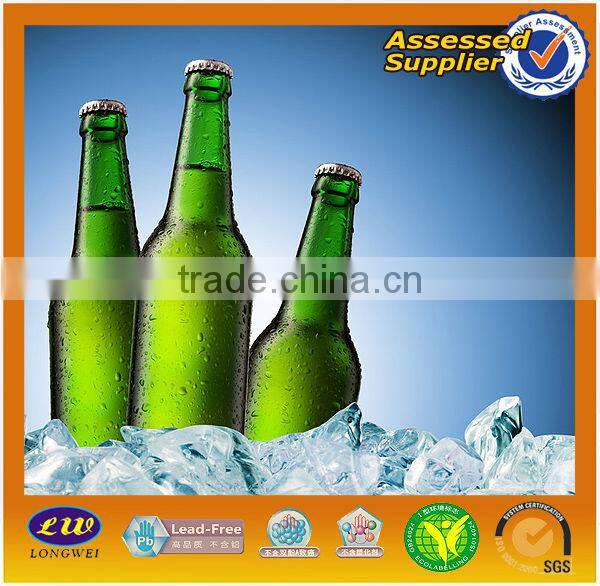 300 ml green beer glass bottle / beer bottle weight/ coloured glass bottles