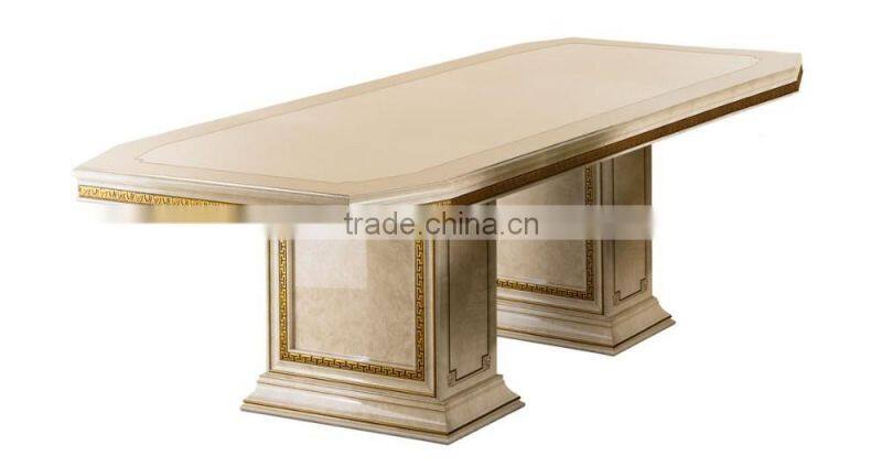 European Palace Home Two Door Display Cabinet/Wine Cabinet/Gold Color Dining Room Sets(MOQ=1 SET)