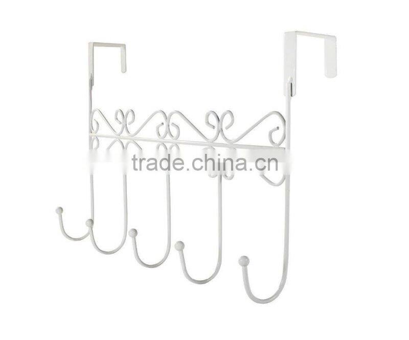 5 hook over the door hanger rack for school and home application