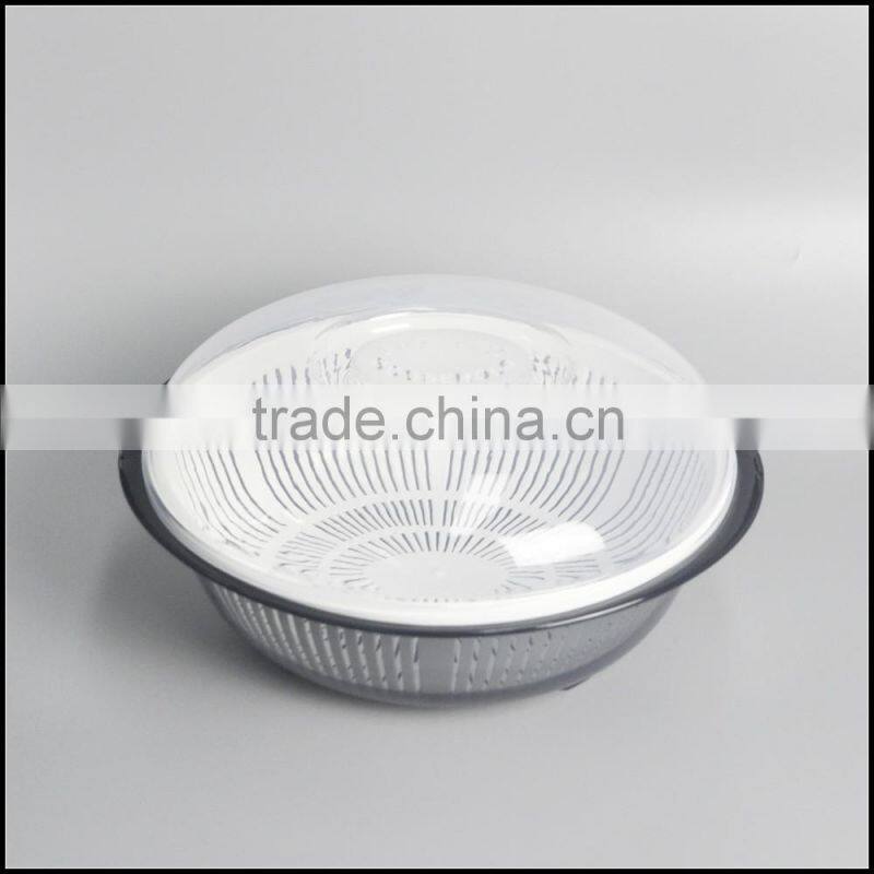 Competitive price pp plastic cleaning basket with lid for sale