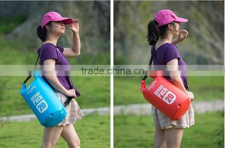 500D Ocean Pack Waterproof Dry Bag With Shoulder Straps Outdoor Camping/Hiking/Swimming Waterproof Ocean Pack For Sale