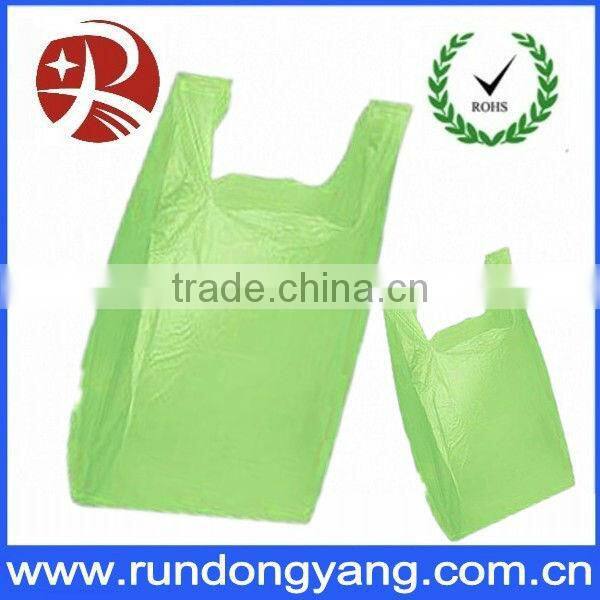 full colour printed plastic t shirt bags for wholesale