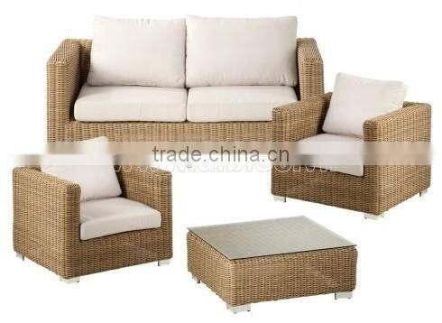 Outdoor Furniture Rattan Sofa Set Of 4 Pcs