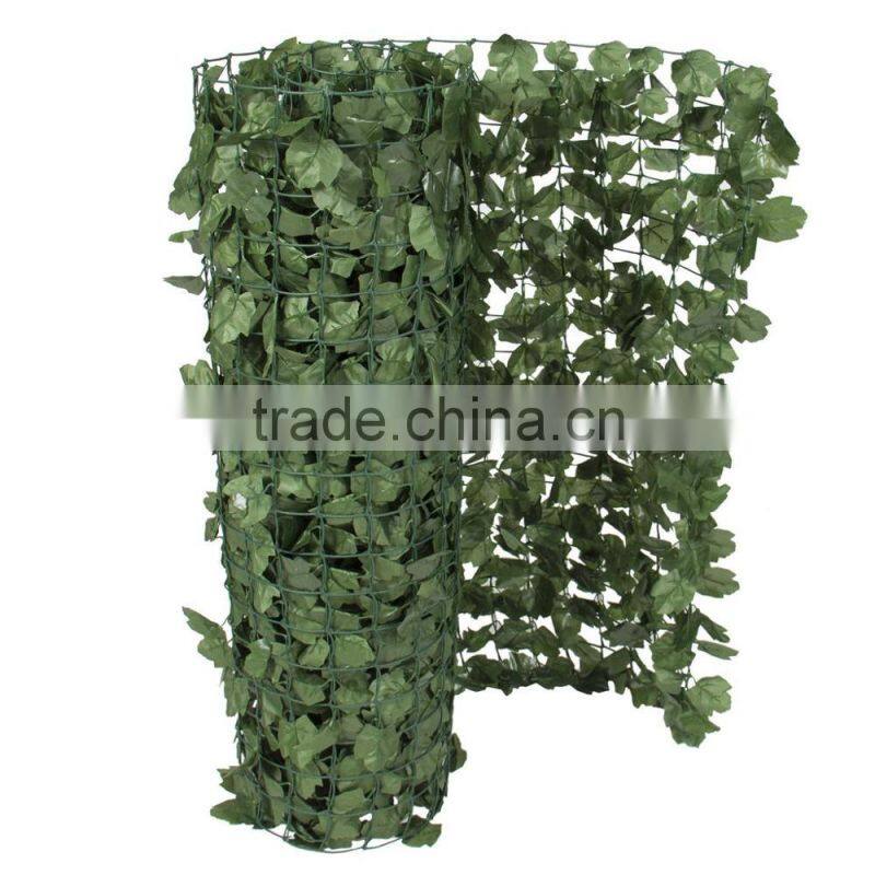 Garden decoration plastic artificial plants leaf fence