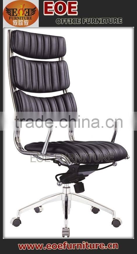 factories in china pu/pvc leather metal frame office chair