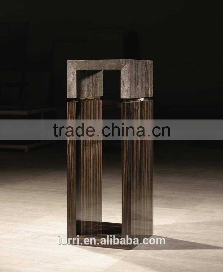 luxury living room furniture small sqaure marble top coffee table