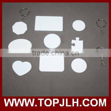 unique personalized image transfer sublimation keychain for printing