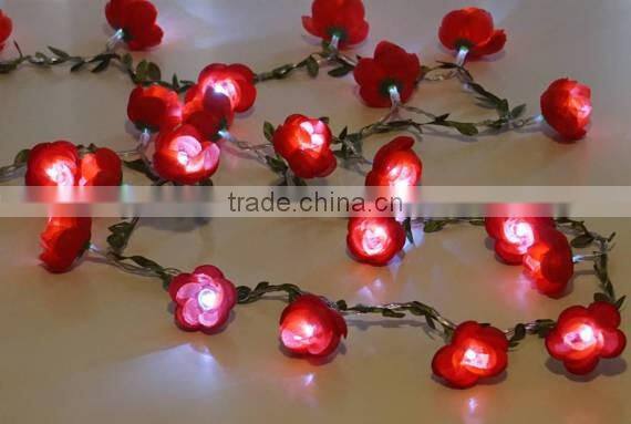 Flower LED Battery operated fairy Lights