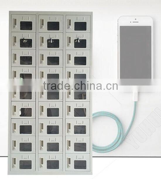 Combination lock black charging locker public mobile phone charging station