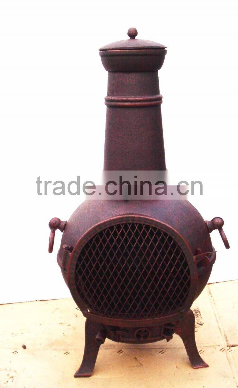 BISINI luxury cast iron chimenea iron chimenea fire stove(BG11-M055)