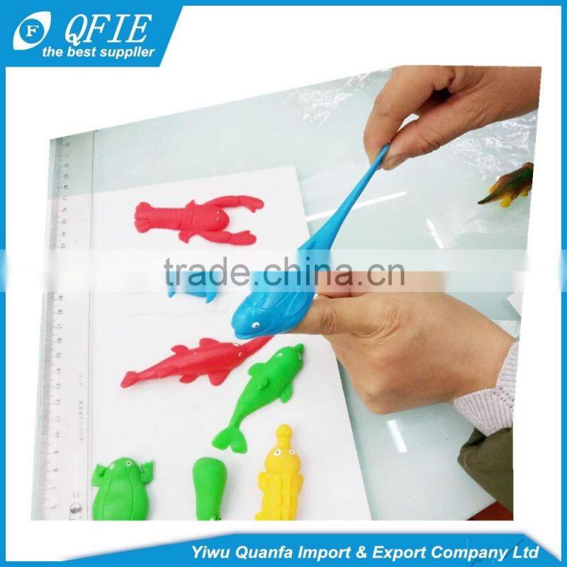 Promotional cute cheap resin flocking animal toy for for Car Interior Decorations