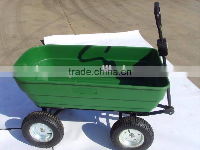 Folding Plastic tray garden cart TC4253