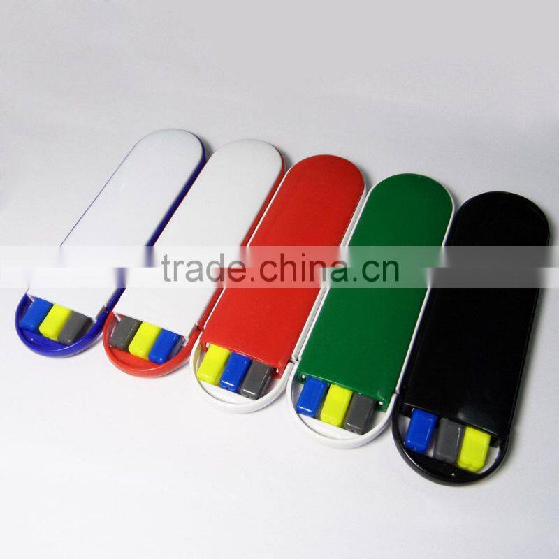 2014 promotional cheap 3 in 1 pen pencil highlighter pen set