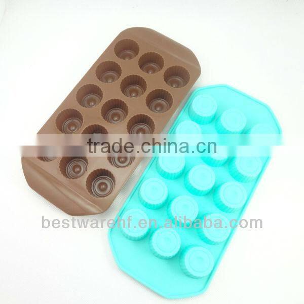 candy silicone tray 15 cavity love ice mould silicone chocolate molds
