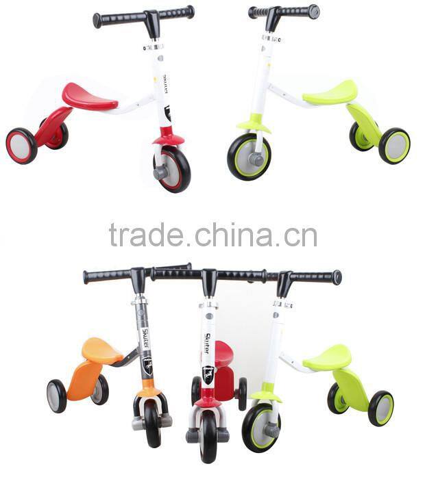 fashion children scooter for cheap sale, mini kick scooter,2 in 1 cooter